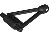 LEGO onderdeel Technic, Steering Arm Triangular with 2 Axles and Tow Ball Socket 5294