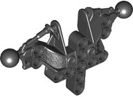 LEGO onderdeel Bionicle Toa Inika Upper Torso / Shoulders Section 53545