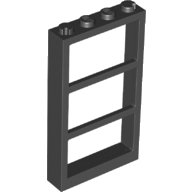LEGO part Window 1 x 4 x 6 with 3 Panes 57894