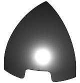 LEGO part Brick Round Curved 1 x 1 x 1 Quarter Dome 5848