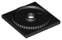 LEGO onderdeel Turntable 4 x 4 Square Base, Locking 61485