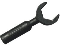 LEGO onderdeel Minifigure, Utensil Tool Open End Wrench - 6-Rib Handle 6246e
