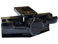 LEGO part Train Buffer Beam with Sealed Magnets and Plow 64415c01