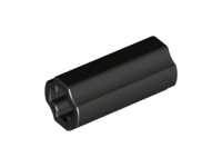 LEGO onderdeel Technic, Axle Connector 2L (Smooth with x Hole + Orientation) 6538c