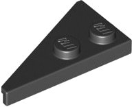 LEGO part Wedge Plate 2 x 4 27° Right 65426