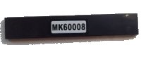 LEGO onderdeel Tile 1 x 6 with 'MK60008' Pattern (Sticker) - Set 60008 6636pb071