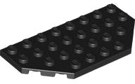 LEGO part Wedge, Plate 4 x 8 Cut Corners 68297