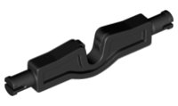 LEGO part Vehicle, Axle Flattened with Cutout and Wheels Holders 69964