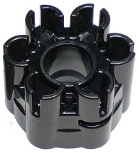 LEGO part Projectile Launcher Part, Rapid Shooter Six Barrel - Rounded Barrels 77257