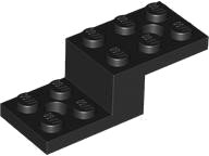 LEGO part Bracket 5 x 2 x 1 1/3 with Bottom Stud Holder 79180