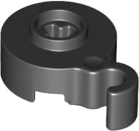 LEGO onderdeel Hook Round 2 x 2 with Axle Hole and Bottom Stud Holder 83497