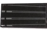 LEGO onderdeel Tile 2 x 4 with Gray Thin Lines Pattern (Sticker) - Set 75044 87079pb0468