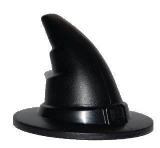 LEGO part Minifigure, Headgear Hat, Wizard / Witch, Slightly Textured (90460)