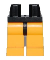 LEGO part Hips and Bright Light Orange Legs 970c110