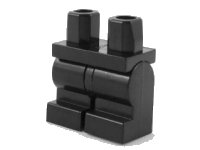 LEGO onderdeel Hips and Medium Legs Plain 970cm00