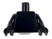 LEGO onderdeel Torso Plain  / (Same Color) Arms / (Same Color) Hands 973c000