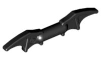 LEGO part Minifigure, Weapon Batman Batarang (2 Bat Wings with Bar in Middle) 98721