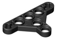 Technic, Liftarm, Modified Triangle Thin 3 x 5 with Short Supports, LEGO Teilenummer 99773