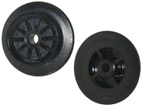 LEGO part Train Wheel Spoked Small (23mm D.) with FreeStyle Pin Hole wheel3