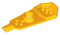 LEGO part Accessorio Minifigura Racchetta da Neve - Estremità Anteriore Corta 11187
