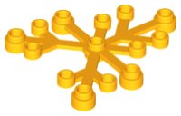 LEGO part Plant, Leaves 6 x 5 2417