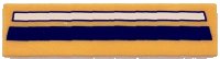 LEGO part Tile 1 x 4 with Dark Blue and White Stripe Pattern 2431pb0856