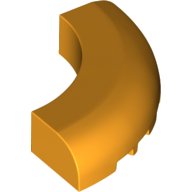 LEGO part Stein, Coin Arrondi 5 x 5 x 1 sans Tenons 24599