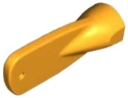 Minifigure, Utensil Oar / Paddle Head in bright light orange, LEGO part number 31990
