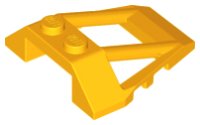 LEGO part Windscreen 4 x 4 x 1 Roll Cage 47758