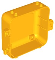 LEGO part Container, Box 3 x 8 x 6 2/3 Half Back 64454