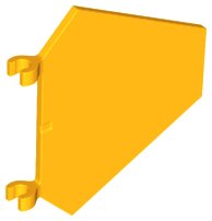 LEGO part Flag 5 x 6 Hexagonal x1435