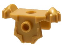 LEGO part Armadura Minifigura Peto con Hombreras, Espiga Frontal y 2 Espigas Traseras 11098