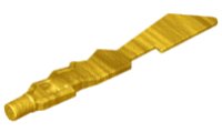 LEGO part Minifigure, Weapon Sword, Jagged Edges 11439
