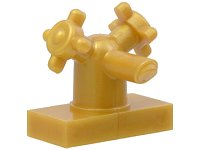 Tap 1 x 2 with Dual Handles, Small / Sink Faucet, LEGO Teilenummer 13770