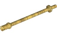 LEGO part Bar   8L with Stop Rings and Pin (Technic, Figure Accessory Ski Pole) - Flat End 2714b