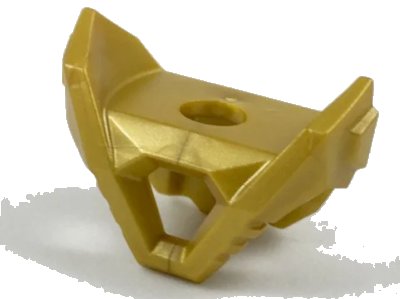 LEGO part Minifigure Armor Breastplate with Pointed Shoulders, Hexagonal Cutout and 2 Studs on Back (35049)