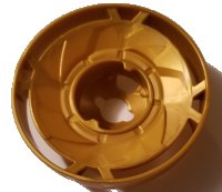 LEGO part Propeller 1 Blade Solid 10 Diameter (Spinjitzu Rotor) 35775