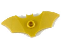 LEGO part Minifigure, Weapon Batarang, Wide with Stud on Front 37720e