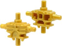 LEGO part Torso Mechanical, Armor with 4 Pins, Bionicle 54275
