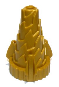 LEGO onderdeel Cone Spiral Jagged - Step Drill 64713