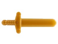 Minifigure, Weapon Sword, Shortsword Elaborate Hilt in perlmutt gold, LEGO Teilenummer 76764