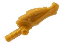 LEGO onderdeel Minifigure, Weapon Stick / Club (Nunchucks) with Dragon Head and 2 Bars on Sides 86125d