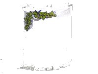 LEGO part Cylinder Quarter 4 x 4 x 6 with Leaves and Scissors Pattern (Sticker) - Set 41391 30562pb068