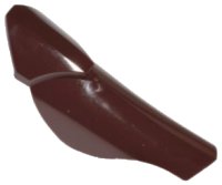 LEGO part Large Figure Armor, Leg Shin Guard with Ball Joint Socket 21562