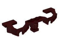 LEGO part Train Motor 9V Decorative Side with Open Hub Points (fits RC Train Motor) - Stepped Ends 2871b