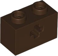 LEGO part Technic, Brick 1 x 2 with Axle Hole 32064