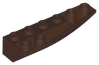 LEGO part Wedge 6 x 2 Inverted Right 41764