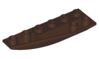 LEGO part Wedge 6 x 2 Inverted Left 41765