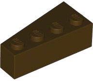 Keil 4 x 2 Rechts, LEGO Teilenummer 41767