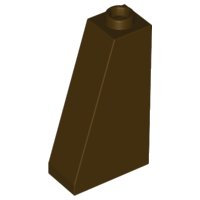 LEGO part Brick Sloped 75° 2 x 1 x 3 with Hollow Stud 4460b